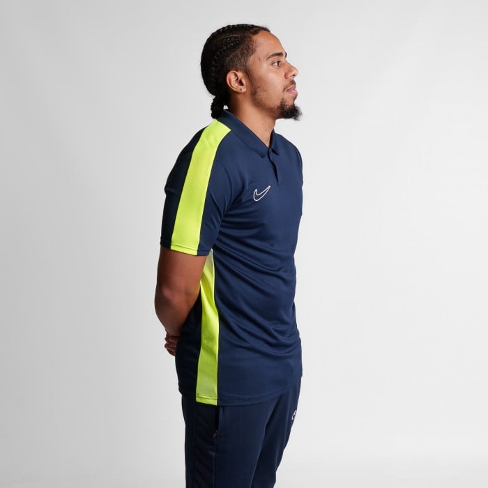Nike Dri-Fit Academy 23 Polo Obsidian-Volt-White